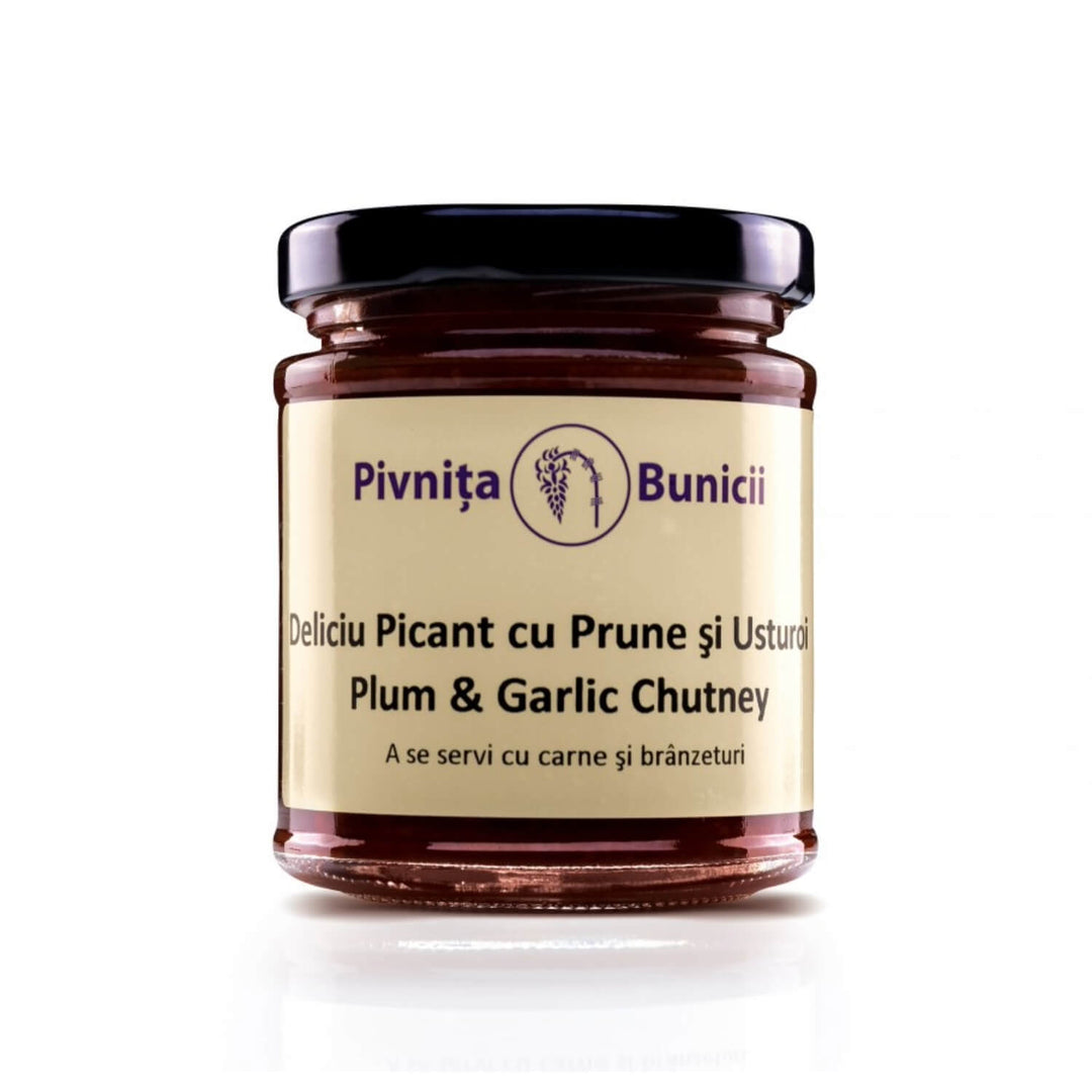 Hot Plum & Garlic Chutney 190g