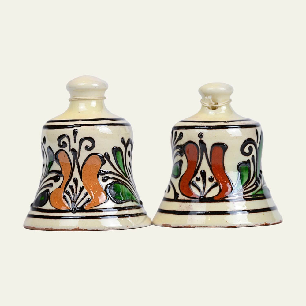 Ceramic Painted Corund Bell