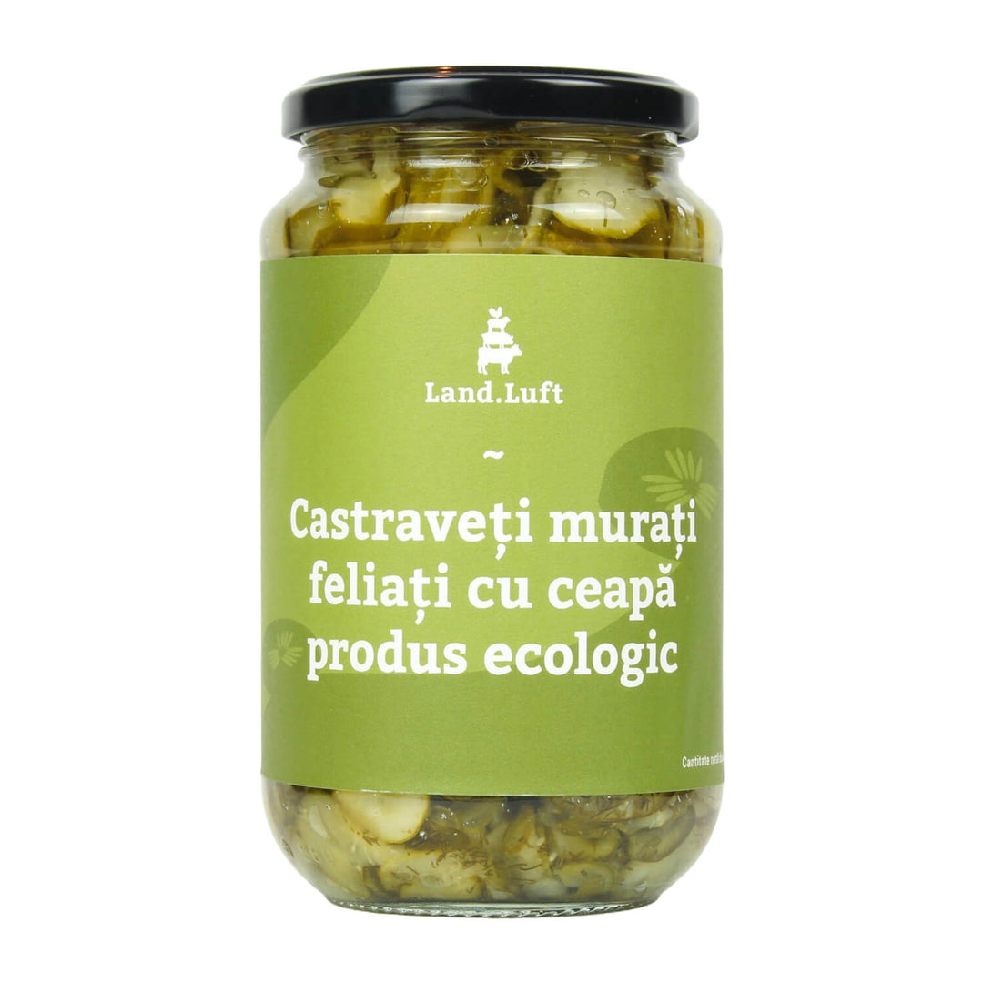 Organic Pickled Cucumbers & Onion 560g