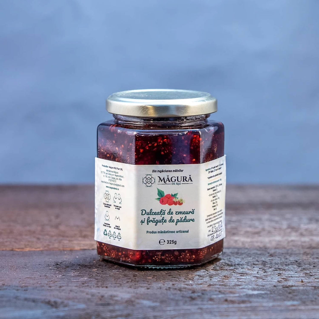 Wild Strawberry & Raspberry Jam 325g