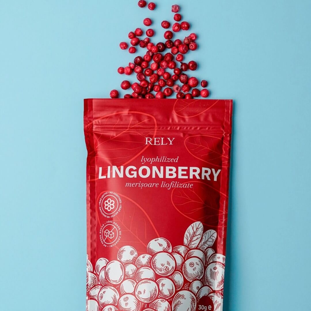 Freeze Dried Lingonberries 30g