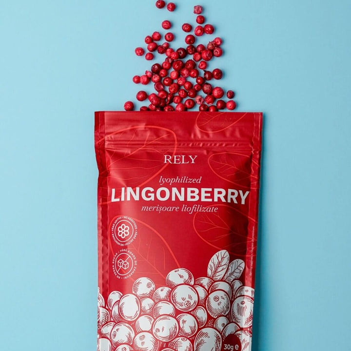 Freeze Dried Lingonberries 30g