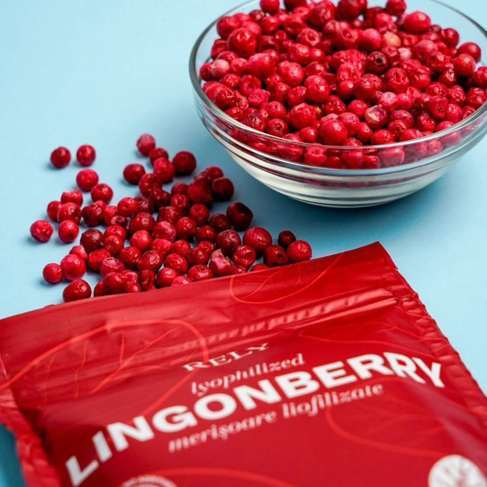 Freeze Dried Lingonberries 30g