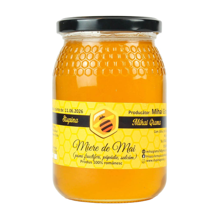 Raw May Blossom Honey 450g