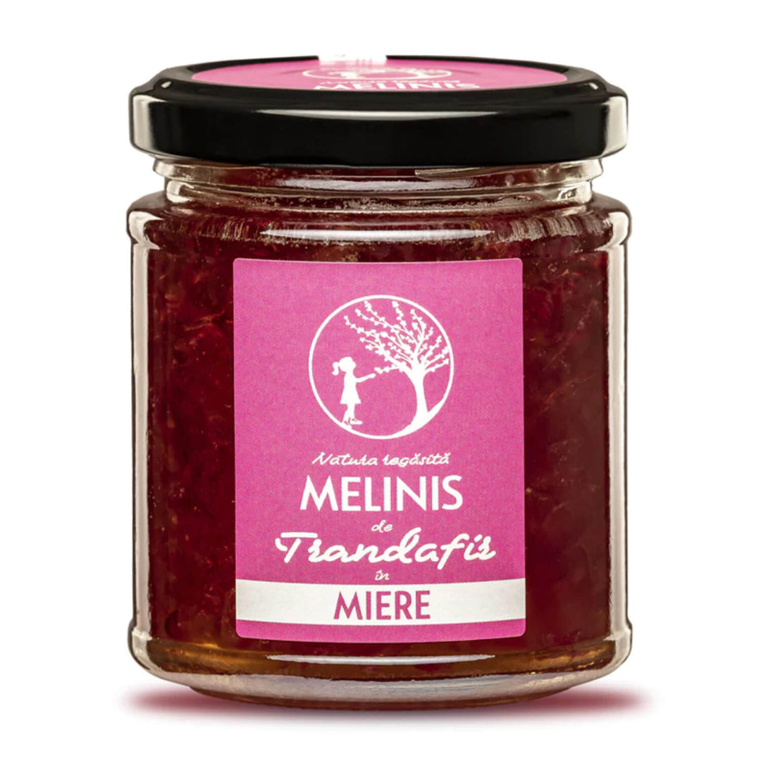 Damask Rose in Acacia Honey 230g