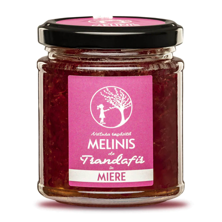 Damask Rose in Acacia Honey 230g