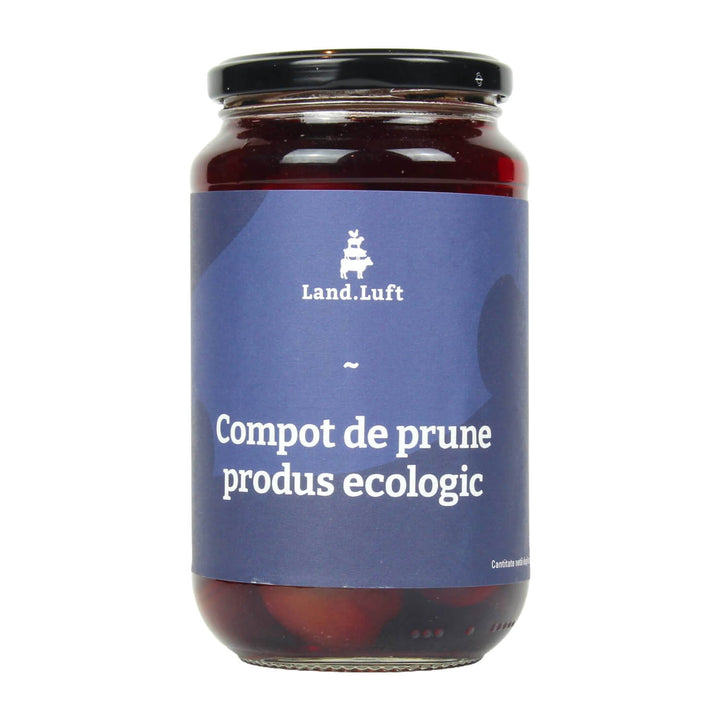 Organic Plum Compote 590g