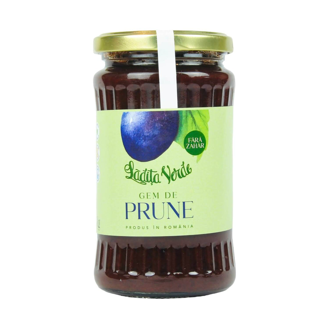 Plum jam - no added sugar 380g