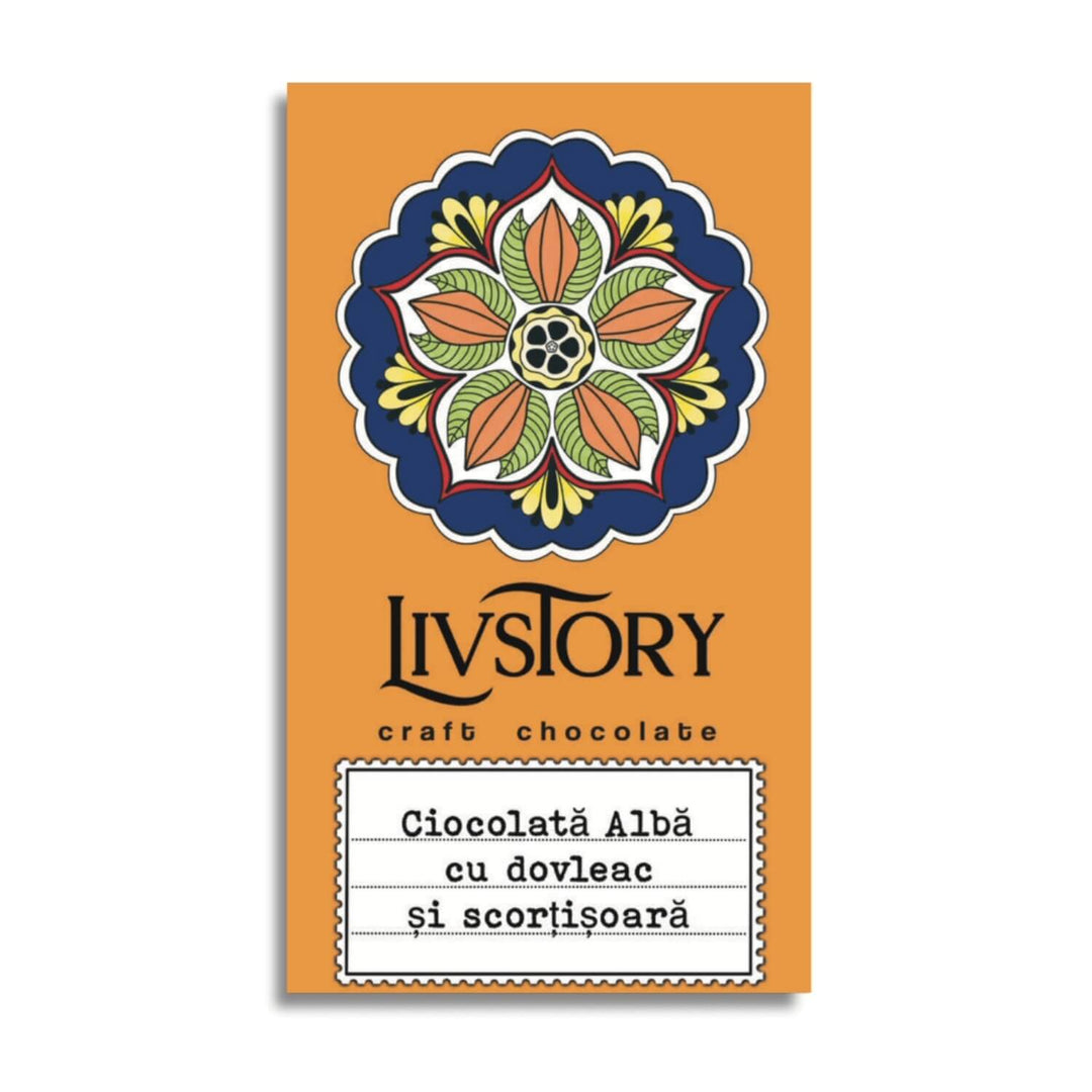 White Chocolate with Pumpkin & Cinnamon 65g