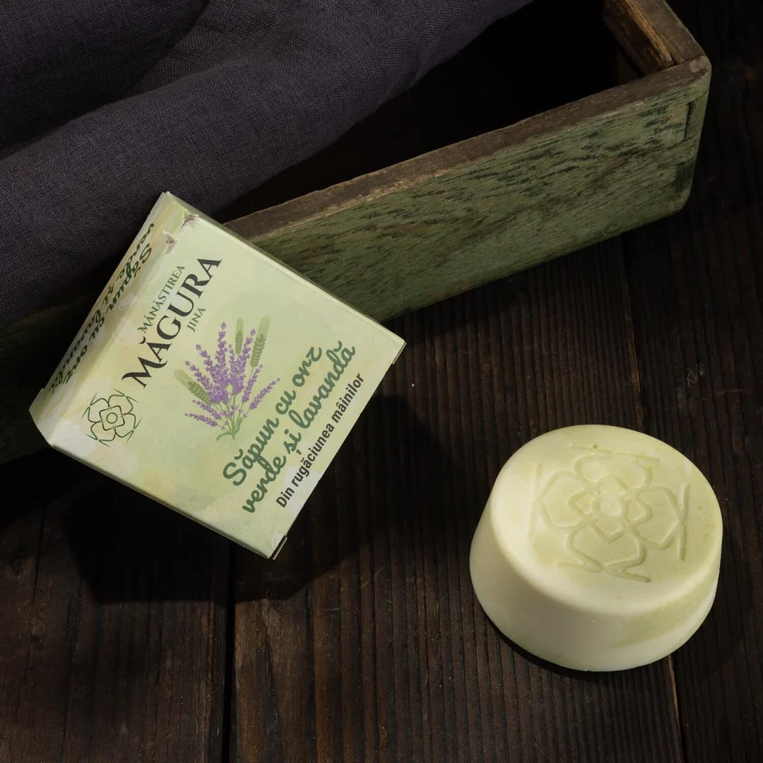 Green Barley & Lavender Soap 110g