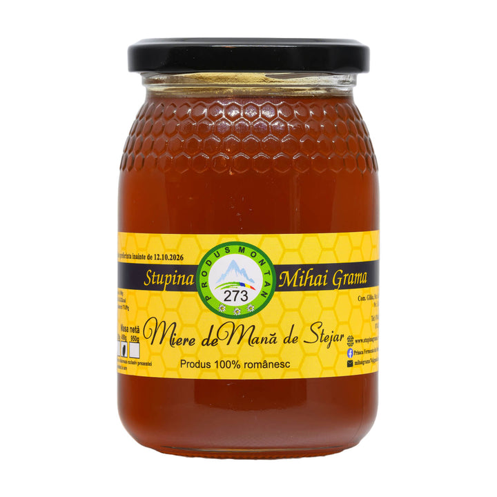 Raw Oak Tree Honeydew Honey 250g/ 450g