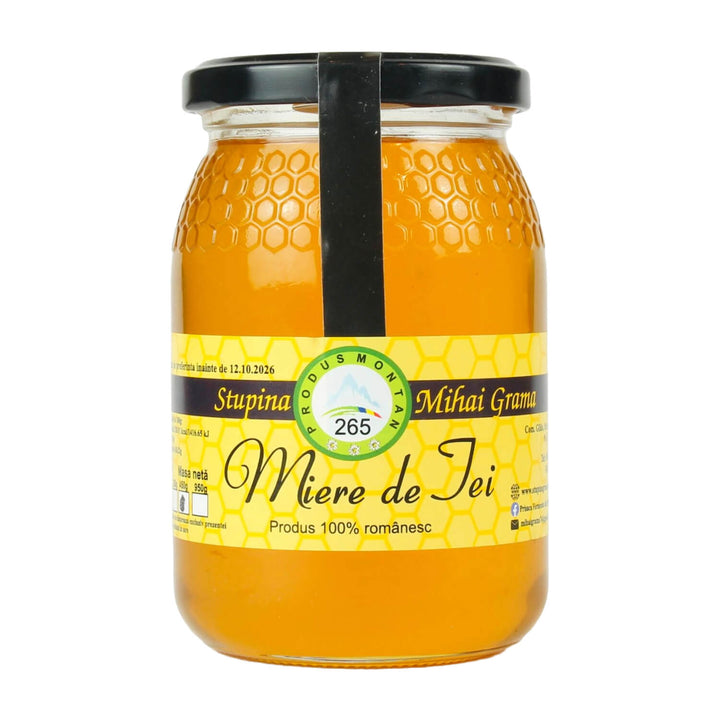 Raw Lime Blossom Honey 450g