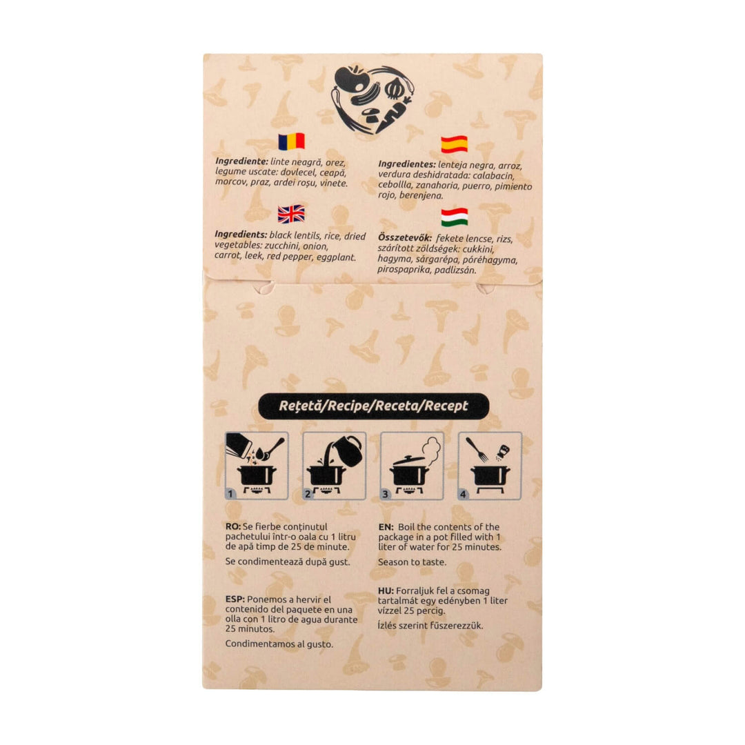 Black Beluga Lentil Soup 250g