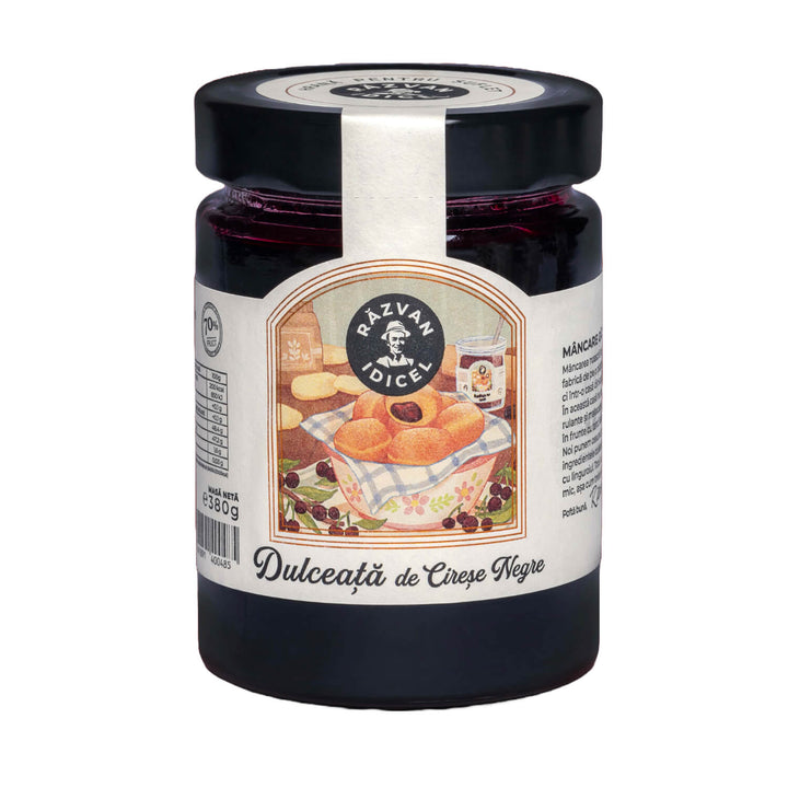 Black Cherry Jam 380g