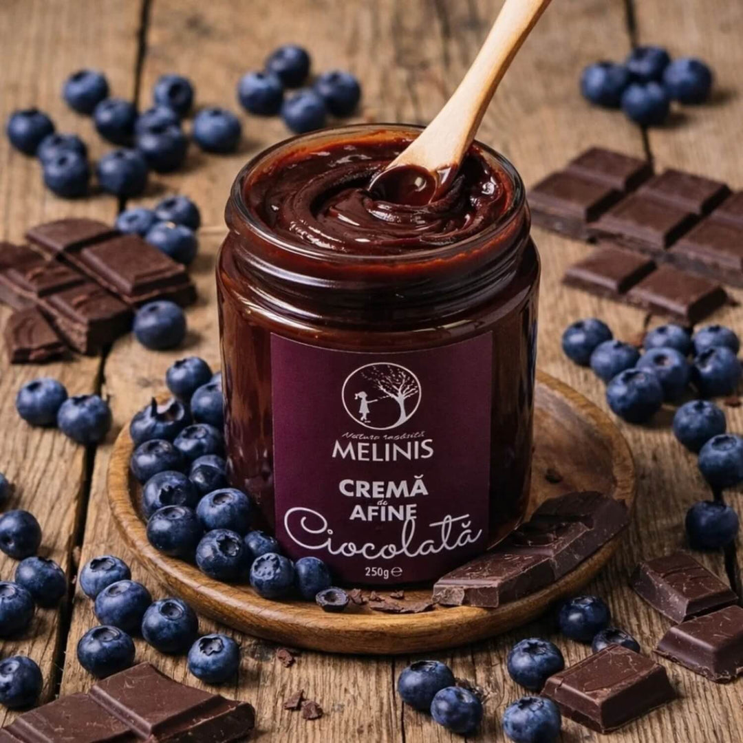 Creamed Bilberries, Chocolate & Honey 250g