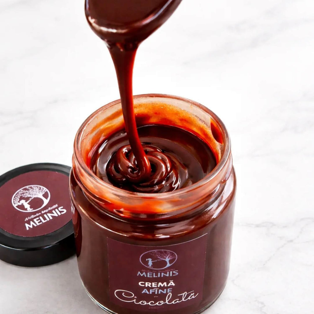 Creamed Bilberries, Chocolate & Honey 250g