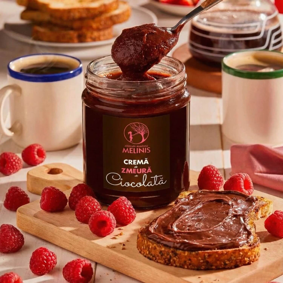 Creamed Raspberries, Chocolate & Honey 250g