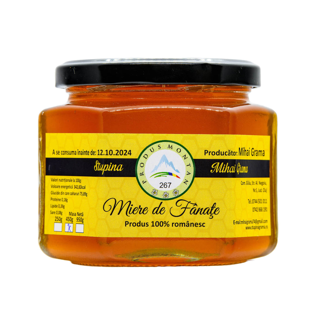 Raw Meadow Flower Honey 450g