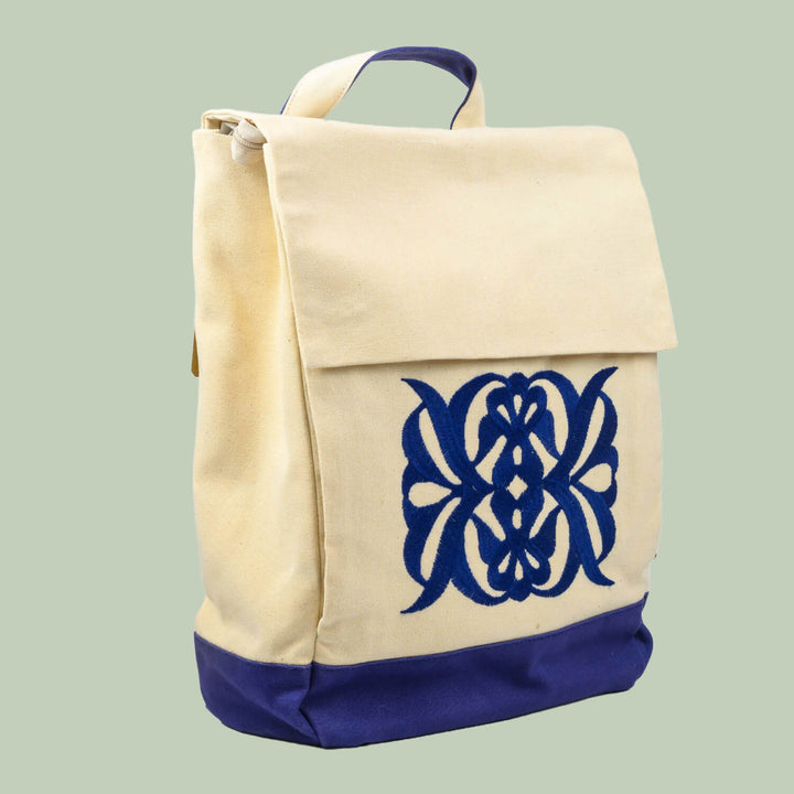 Folk Canvas Backpack