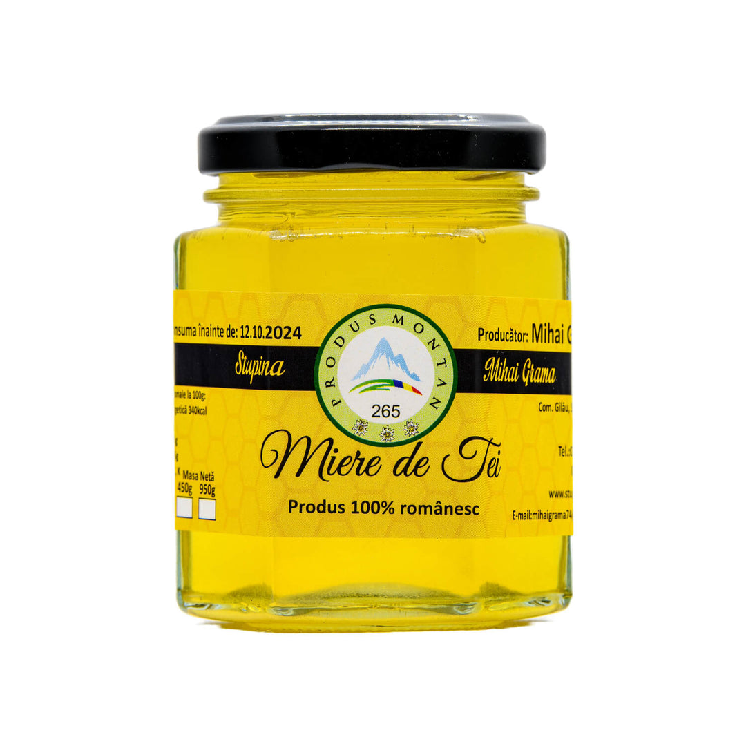 Raw Lime Blossom Honey 250g