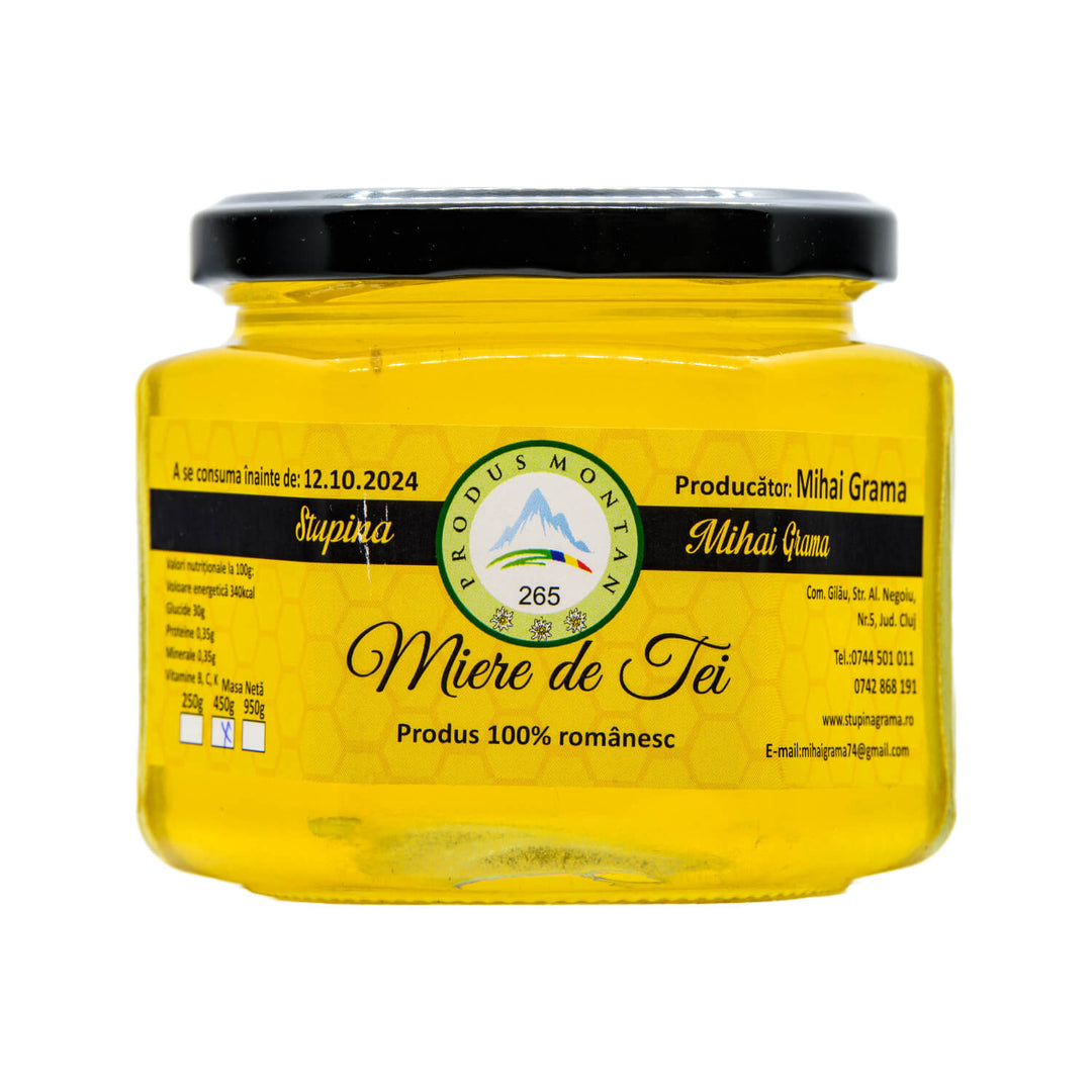 Raw Lime Blossom Honey 450g