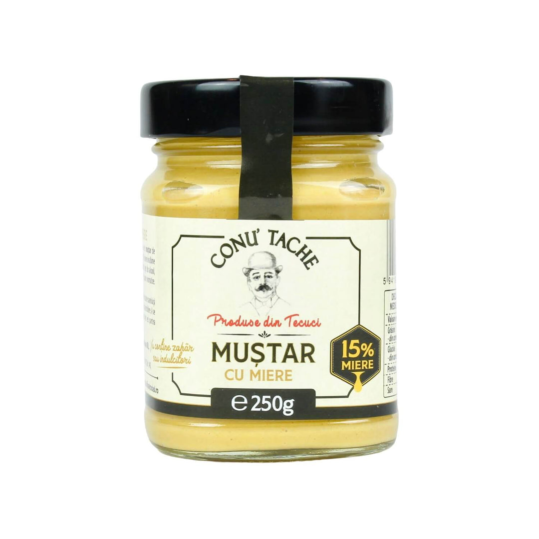 Mustard with Honey from Tecuci 250g