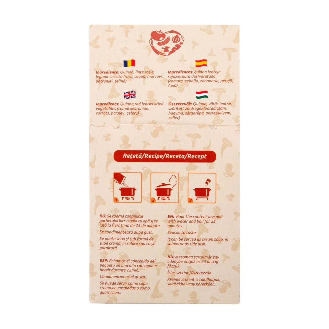 Quinoa & Red Lentils 250g