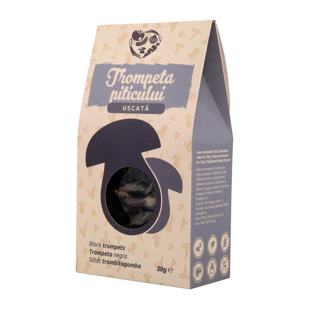 Dried Black Trumpet Mushrooms 20g