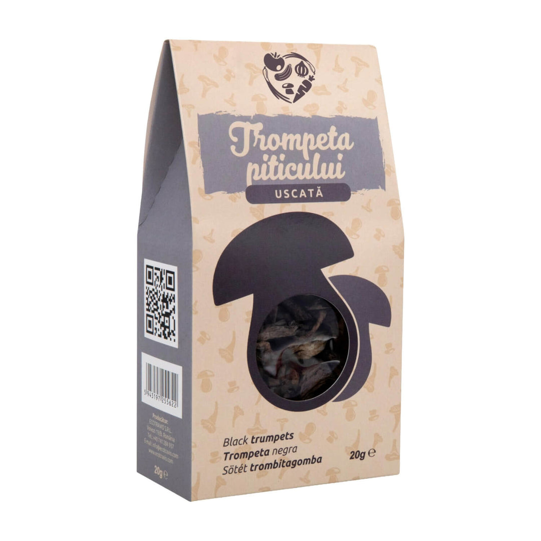 Dried Black Trumpet Mushrooms 20g