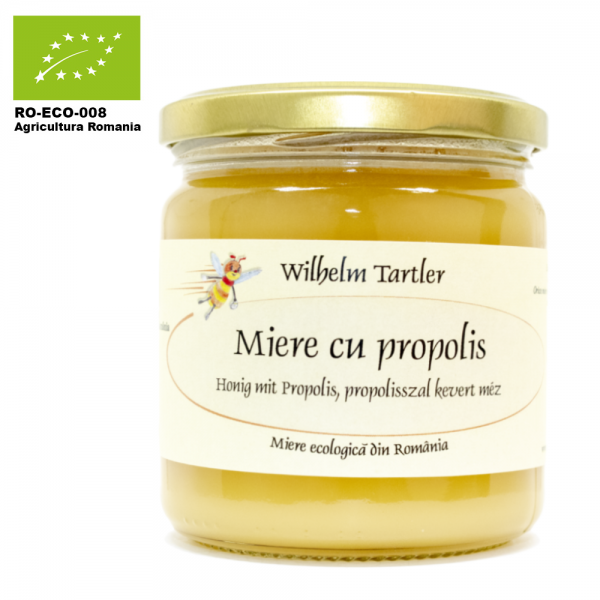 Organic, raw honey & propolis - De Mana